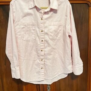 Old Navy Soft Pink Boyfriend Shirt
